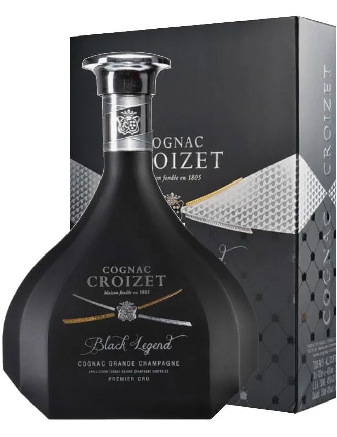 Круазе Блэк Легенд В.С.О.П. Гран Шампань Премье Крю в подарочной упаковке
