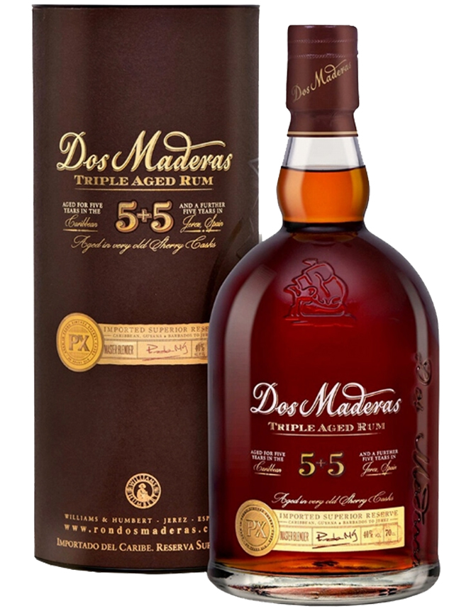 Дос Мадерас 5+5 в подарочной упаковке (туба)