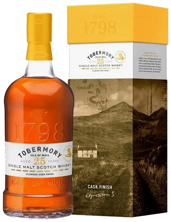 Тобермори 25 лет в подарочной упаковке