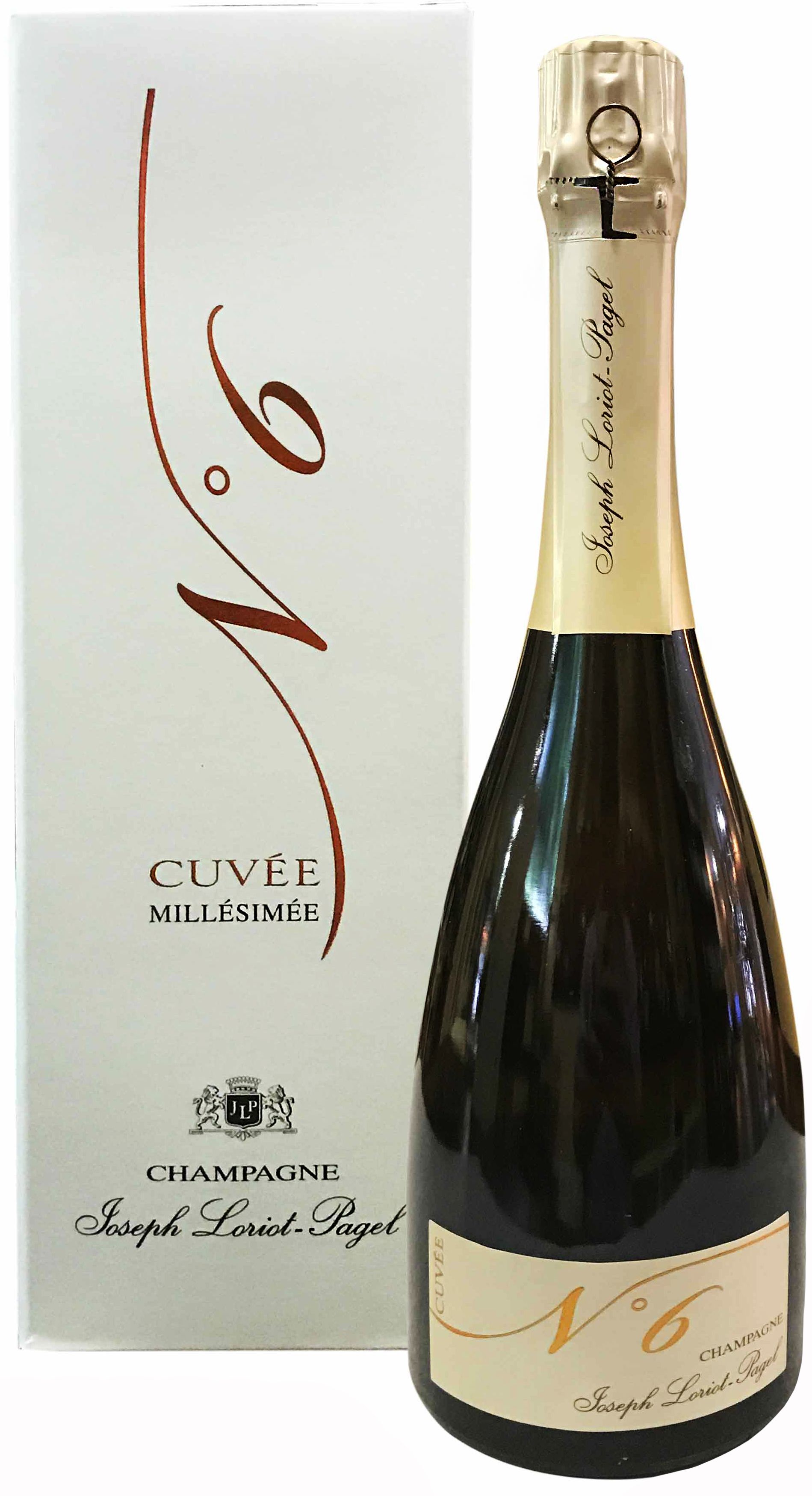 Лорио-Пажель Кюве №6 Шампань, 2004 в подарочной упаковке
