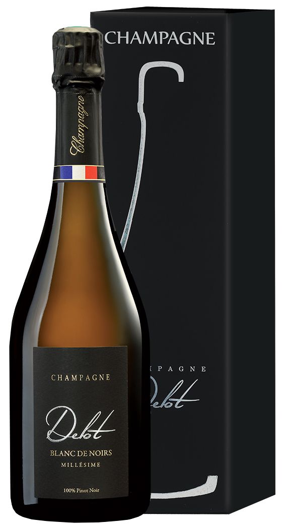 Дело Блан де Нуар Миллезим Шампань, 2012 в подарочной упаковке