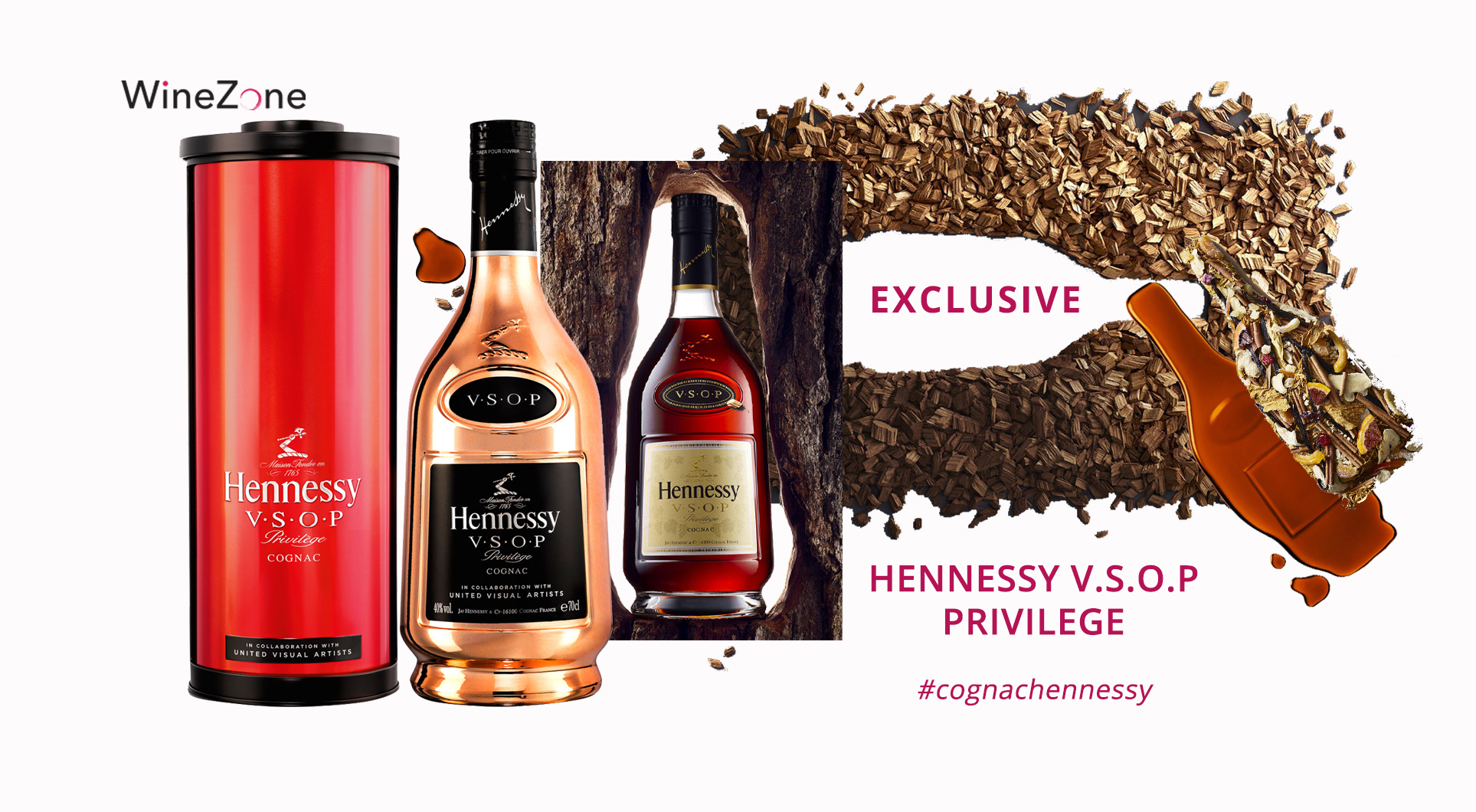 Коньяк Hennessy V.S.O.P Privilege эксклюзивно в WineZone!