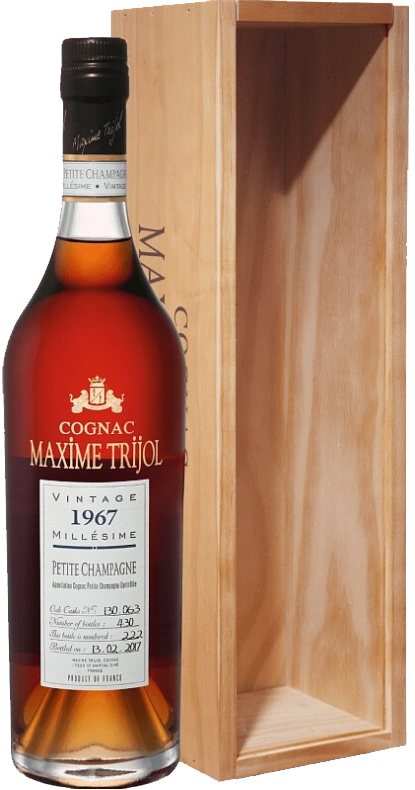 Максим Трижоль Пти Шампань, 1967 в деревянной коробке фото