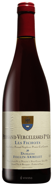 Домен Фолан-Арбёле Пернан-Вержёлез Премье Крю Ле Фишо, 2018