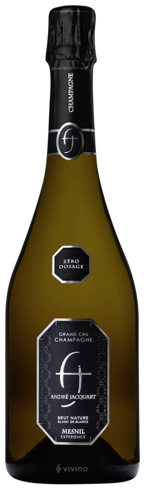 Андре Жакар Гран Крю Мениль Эксперьянс Блан де Блан Брют Натюр Шампань в подарочной упаковке
