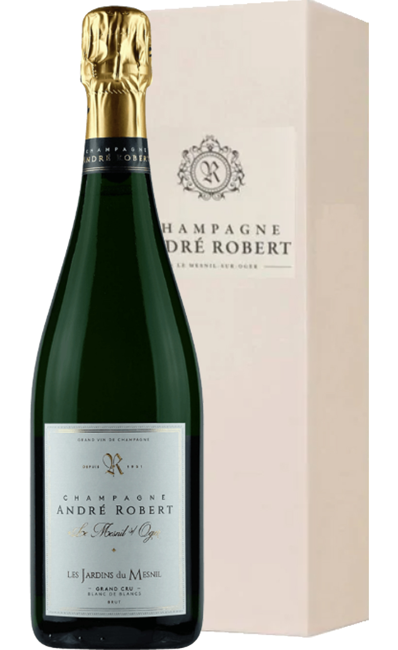 Андре Робер Тер Дю Менил Гран Крю Блан де Блан Шампань, 2013 в подарочной упаковке