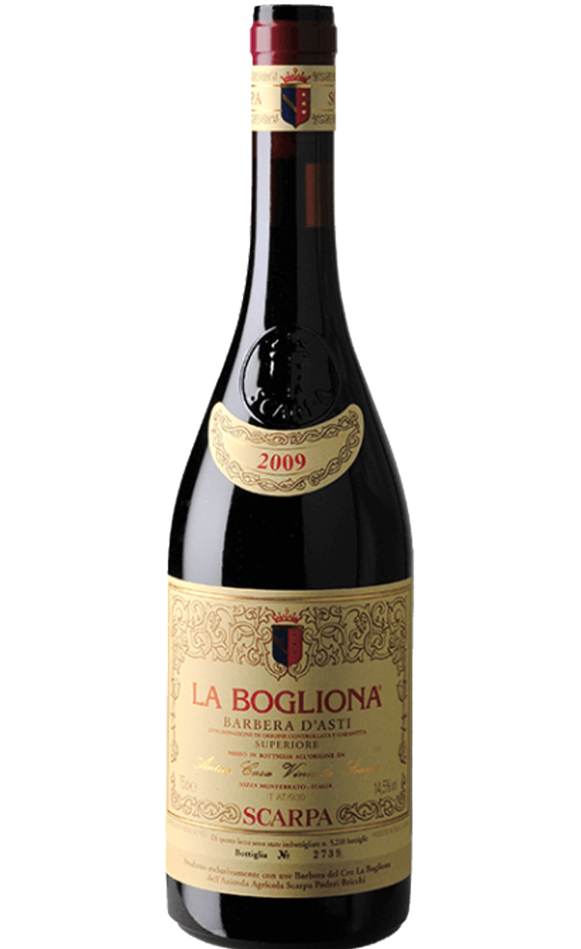 Скарпа Ла Больона Барбера д'Асти Суперьоре, 2009