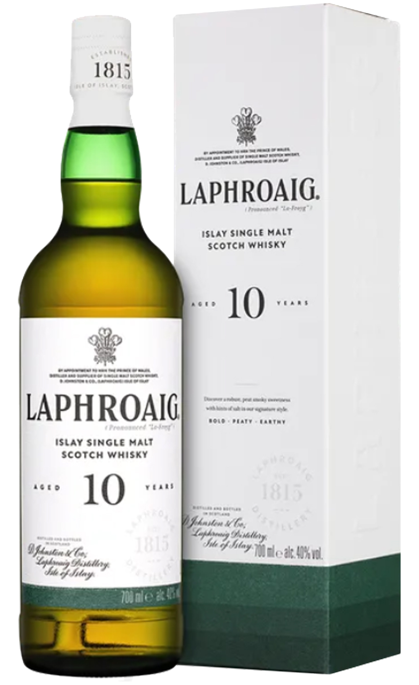 Лафройг 10 лет в подарочной упаковке