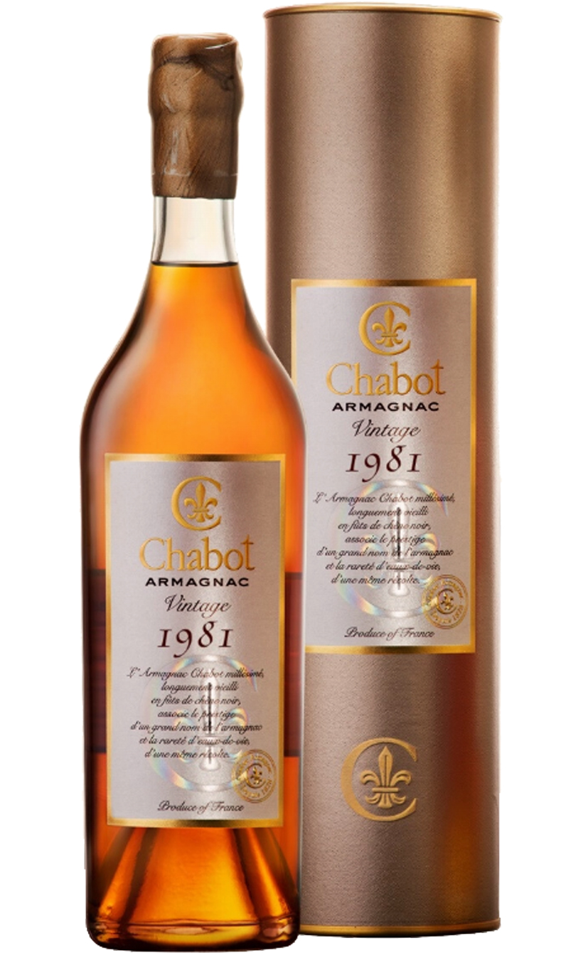 Шабо Винтаж, 1981 в подарочной упаковке (туба)