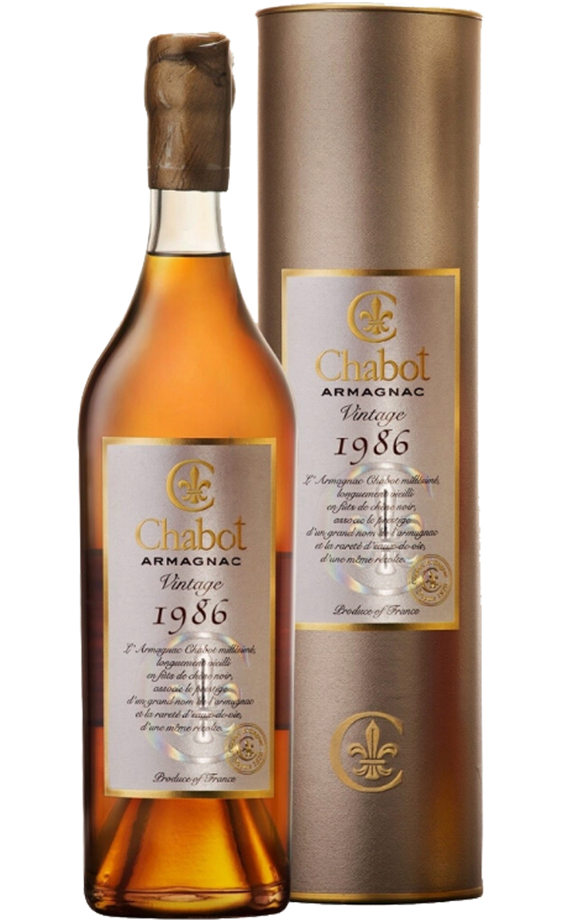 Шабо Винтаж, 1986 в подарочной упаковке (туба)