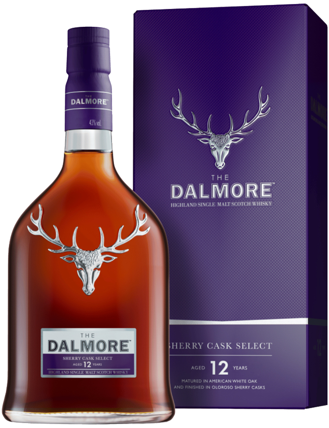 Далмор Шерри Каск Селект 12 лет в подарочной упаковке