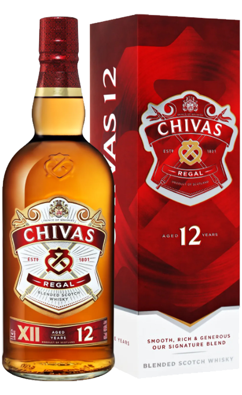 Чивас Ригал 12 лет в подарочной упаковке