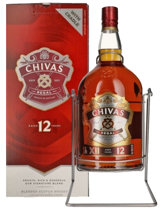 Чивас Ригал 12 лет в подарочной упаковке