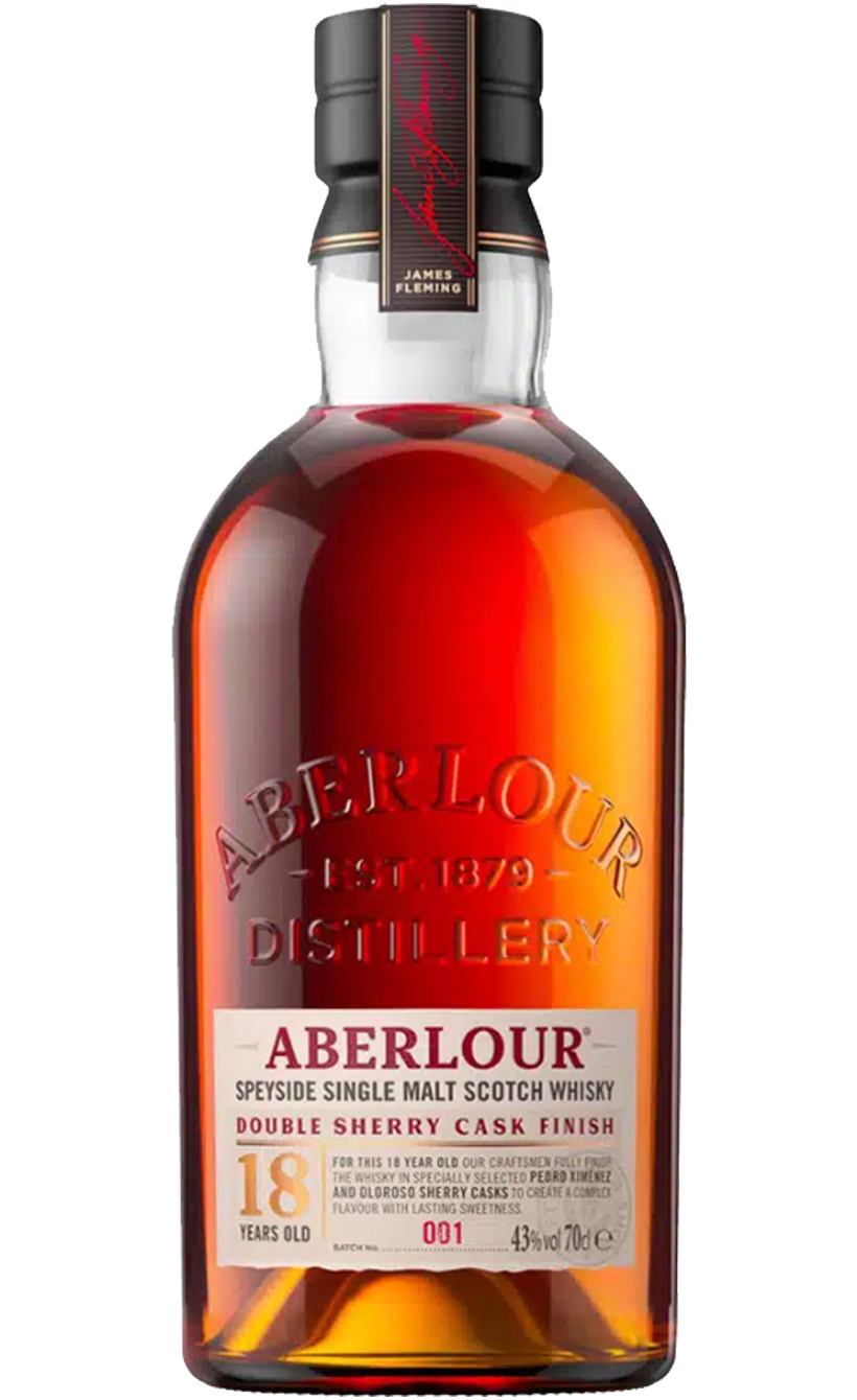 Аберлауэр 18 лет Дабл Шери Каск Финиш в подарочной упаковке (туба)