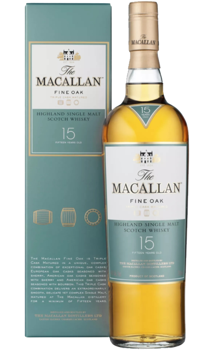 Макаллан Файн Оук 15 лет в подарочной упаковке