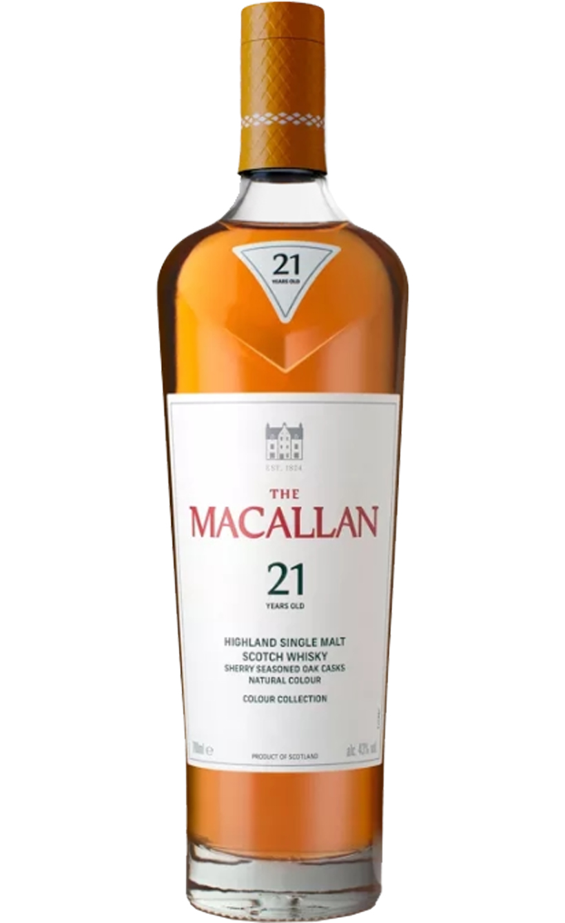 Макаллан Колор Коллекшен 21 год в деревянной коробке