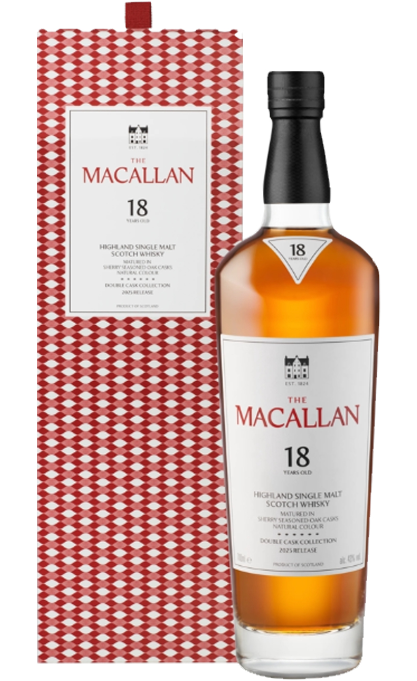 Макаллан Дабл Каск 18 лет Релиз 2025 в подарочной упаковке