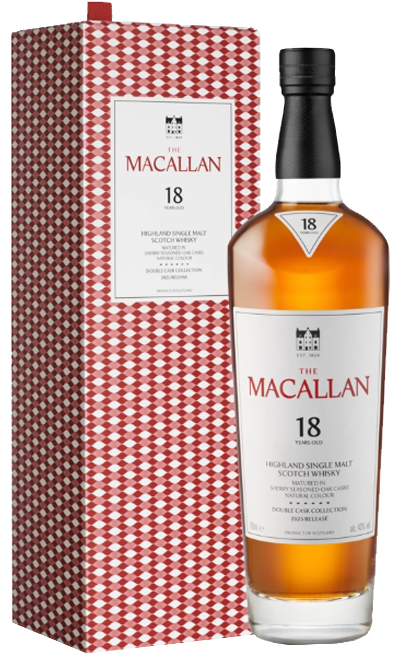 Макаллан Дабл Каск 18 лет Релиз 2025 в подарочной упаковке