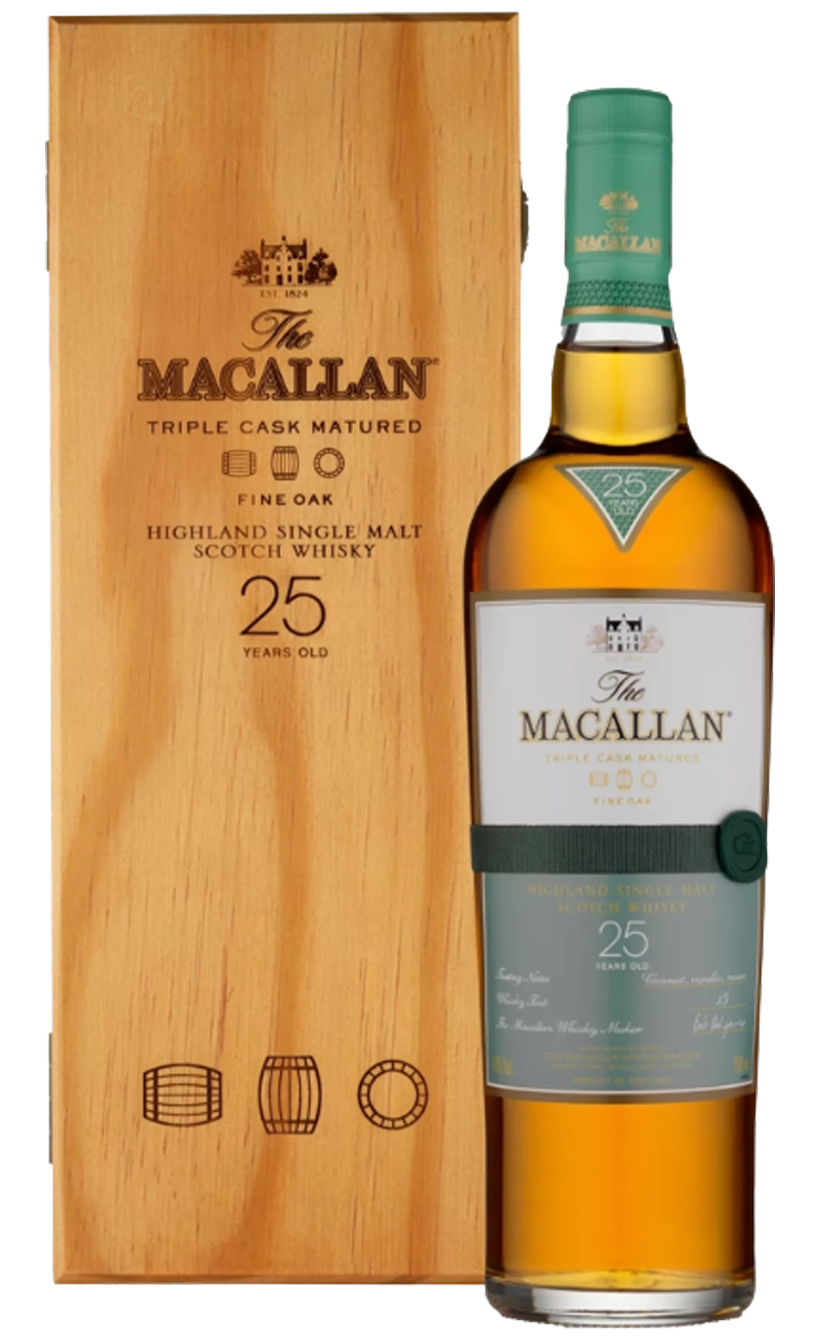 Макаллан Файн Ок 25 лет  в деревянной коробке
