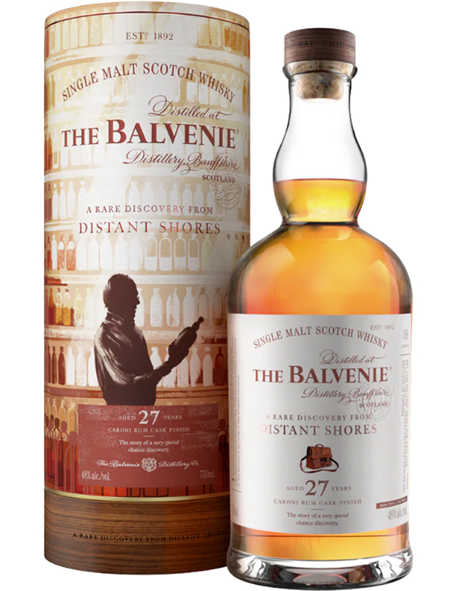 Балвени 27 лет Раре Дискаверy фром Дистант Шорес в подарочной упаковке (туба)