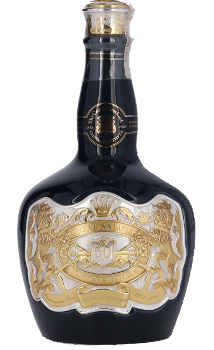 Роял Салют Коронейшн Каск 50 лет (1953-2003) в деревянной коробке