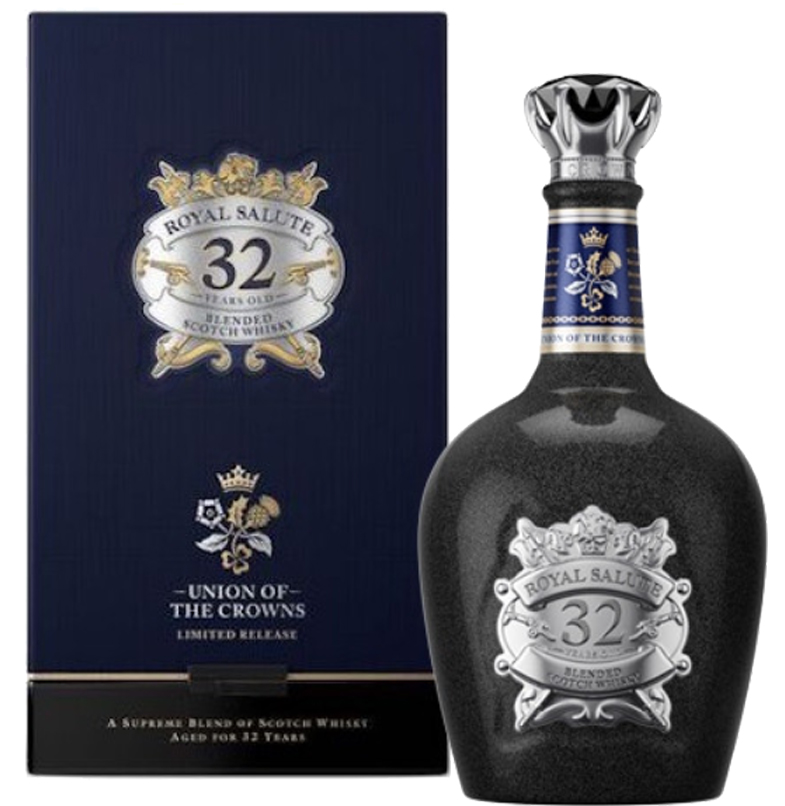 Роял Салют 32 года Союз Корон в подарочной упаковке