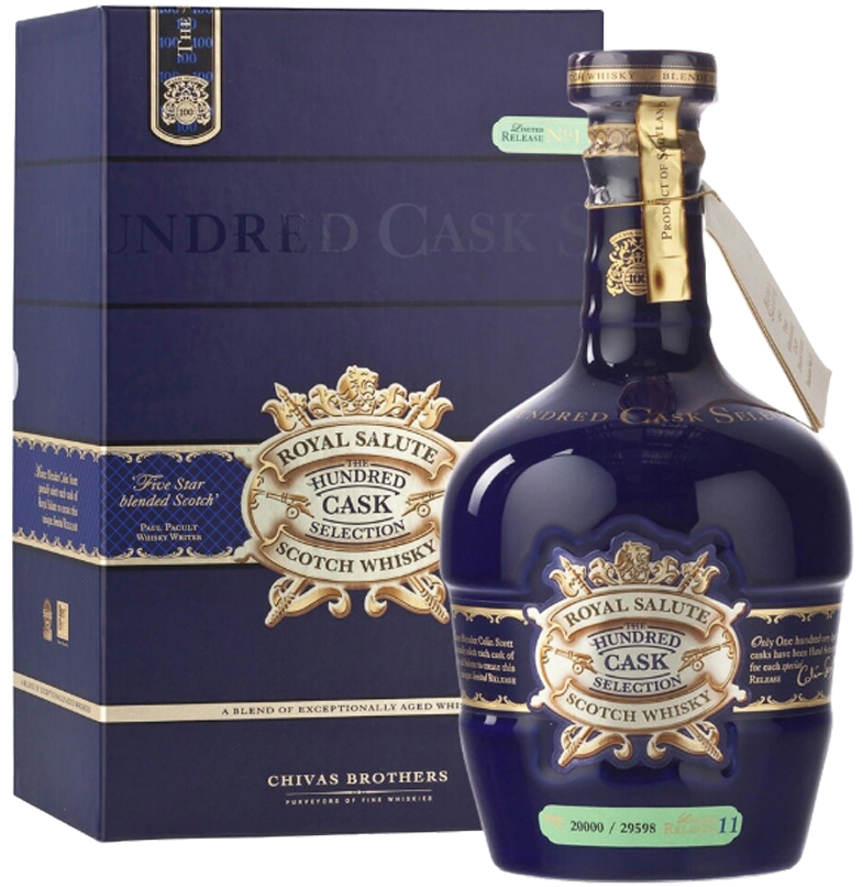 Роял Салют Хандрид Кэск Селекшн № 17 в подарочной упаковке