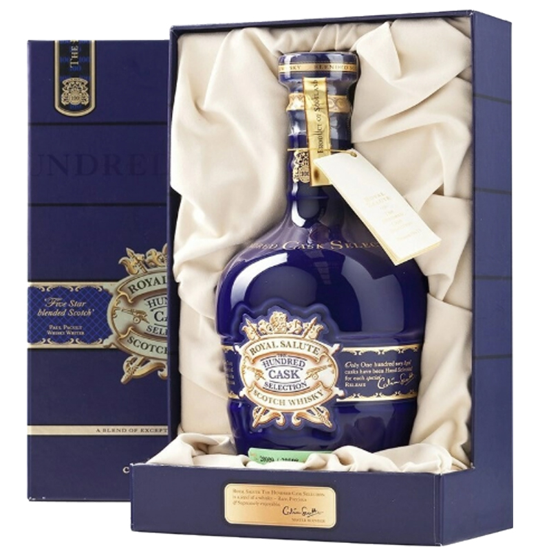 Роял Салют Хандрид Кэск Селекшн № 17 в подарочной упаковке