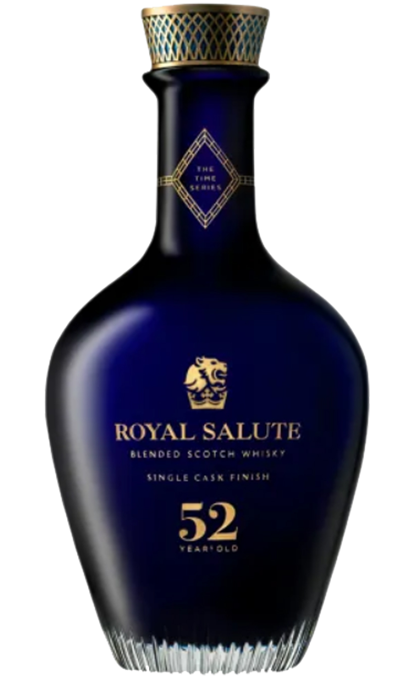 Роял Салют Тайм Сериес 52 года Сингл Каск Финиш в подарочной упаковке