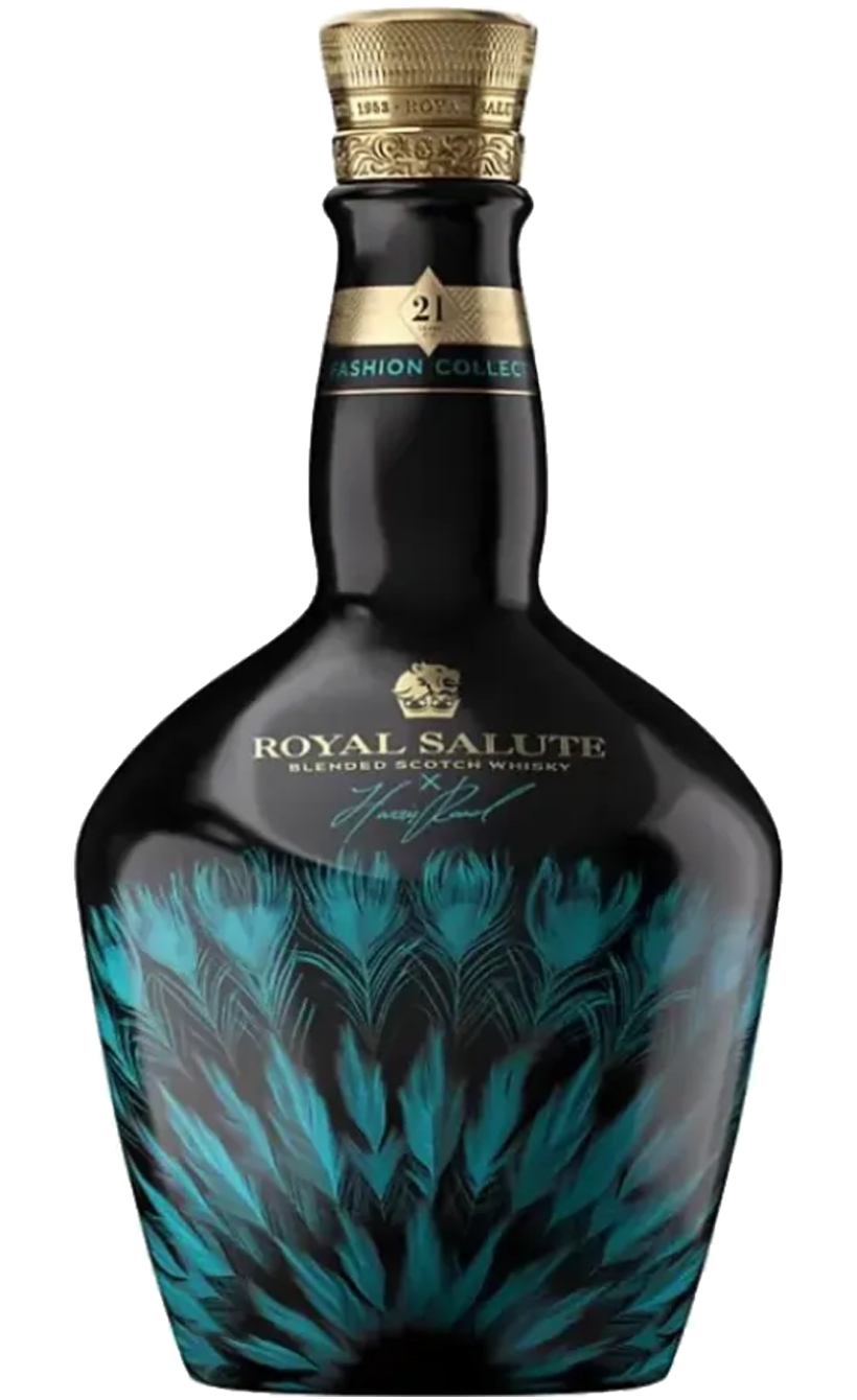 Роял Салют 21 год Харрис Рид Блю Эдишн в подарочной упаковке