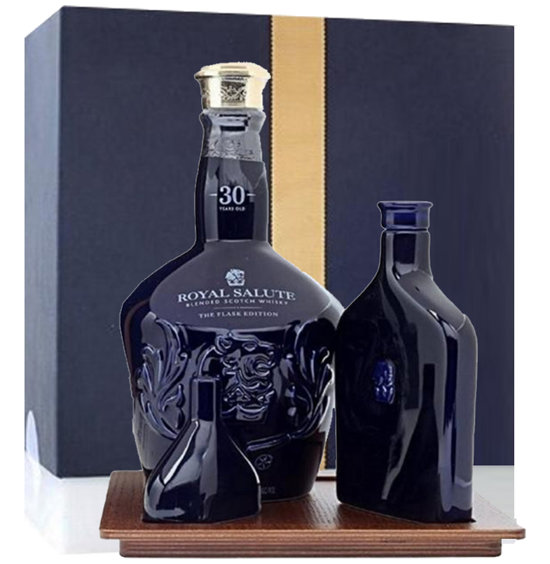 Роял Салют 30 лет Фласк Эдишн в подарочной упаковке