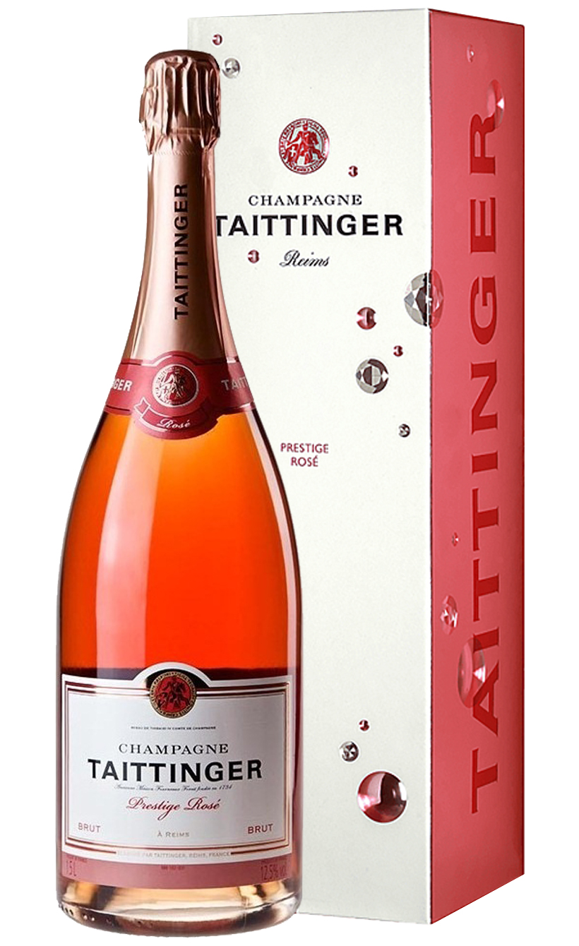 Тэтенжэ Престиж Розе Брют в подарочной упаковке