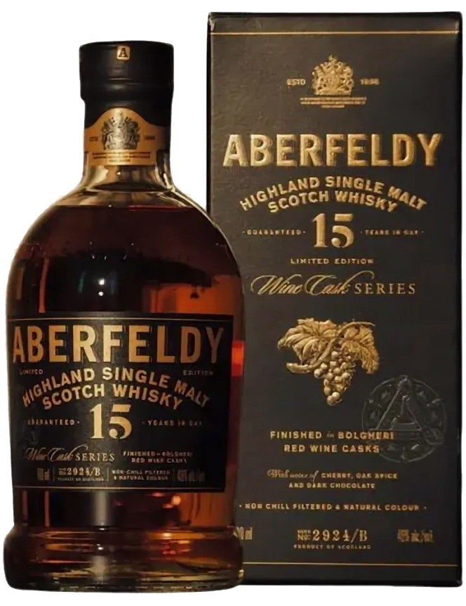 Аберфелди Больгери 15 лет в подарочной упаковке