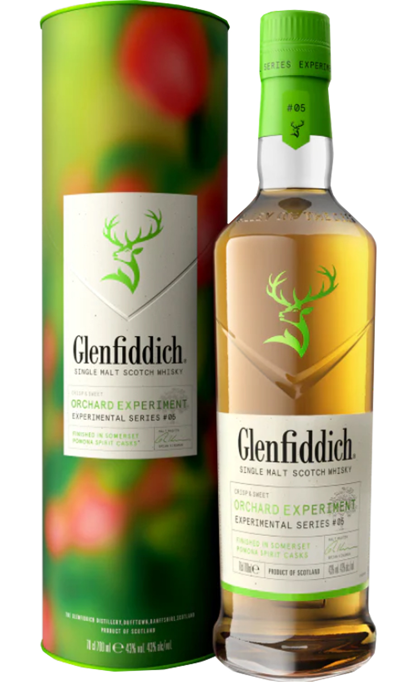 Гленфиддик Орхард Эксперимент в подарочной упаковке (туба)