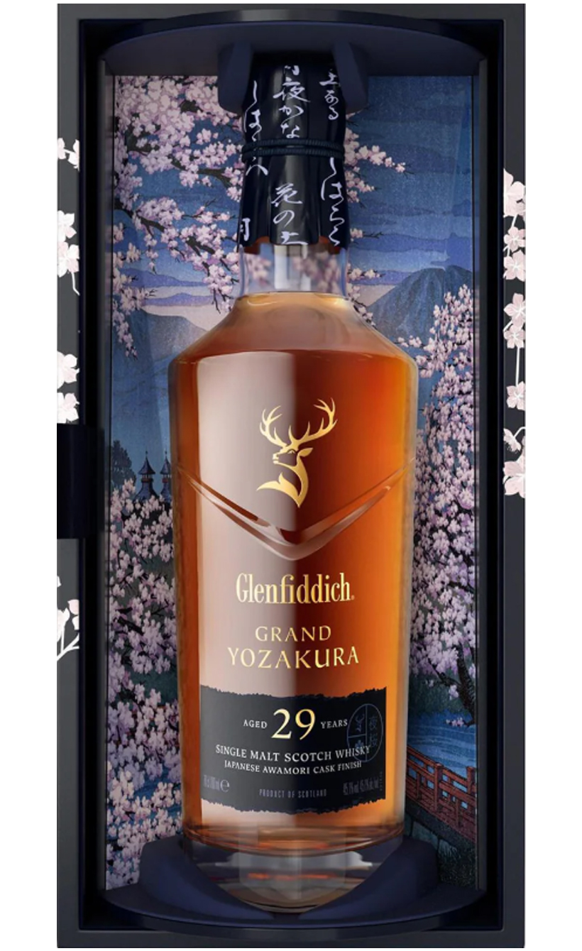 Гленфиддик Гранд Йозакура 29 лет в подарочной упаковке