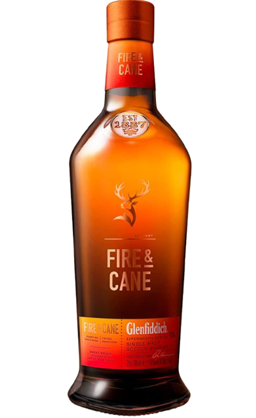 Гленфиддик Файер энд Кейн в подарочной упаковке (туба)