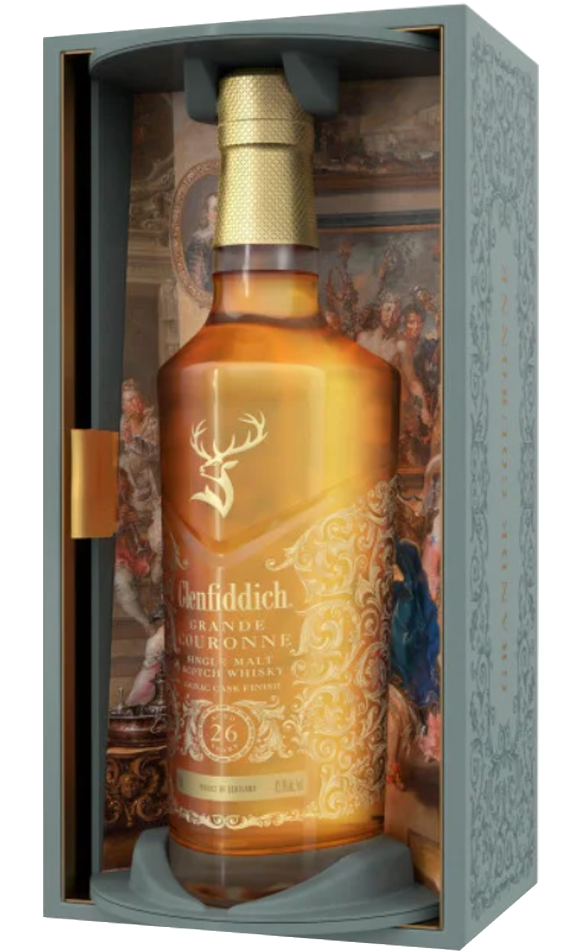 Гленфиддик Гранд Курон 26 лет в подарочной упаковке