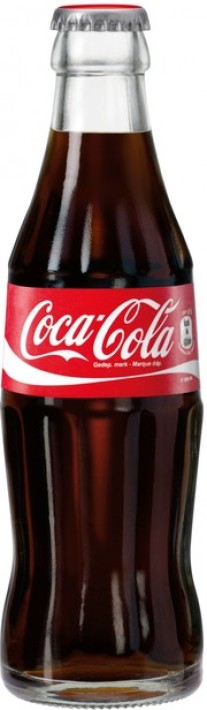 Кока-Кола в стеклянной бутылке 0.33 (12 шт.) фото