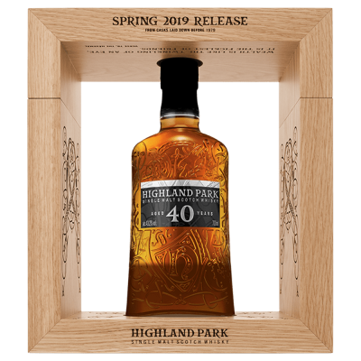 Хайлэнд Парк 40 лет (Выпуск - Весна 2019) в подарочной упаковке из дерева фото