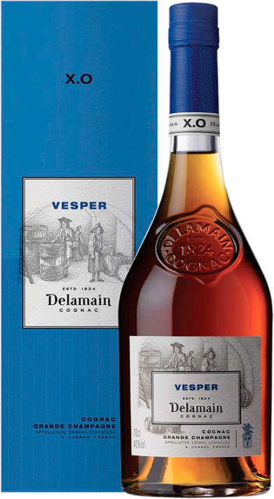 Деламен Гранд Шампань Веспер в подарочной упаковке фото