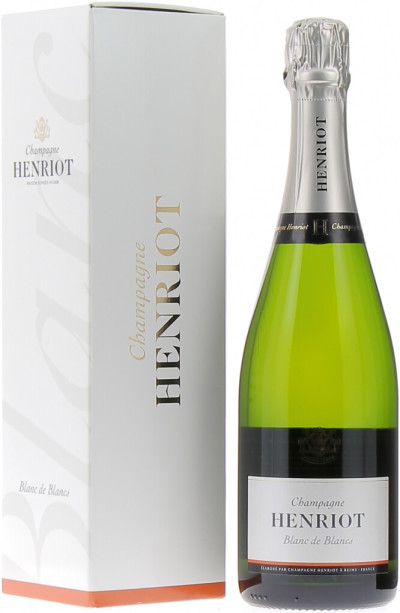 Энрио Брют Блан де Блан Шампань в подарочной упаковке фото