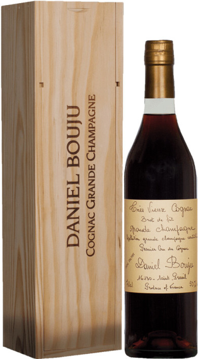 Даниэль Бужу Брют де Фут Гранд Шампань в деревянной коробке фото