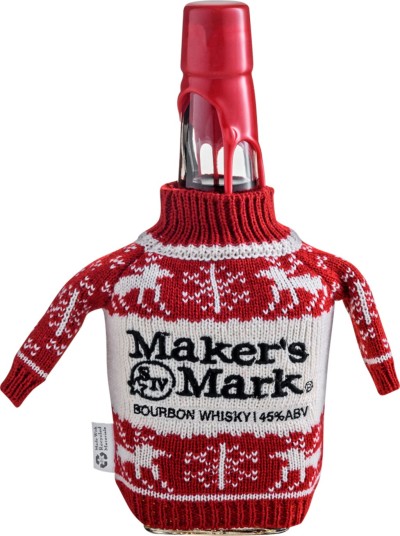Мейкерс Марк в оригинальном вязаном свитере фото