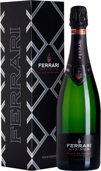 Ferrari Maximum Blanc de Blancs Trento DOC in gift box 0.75