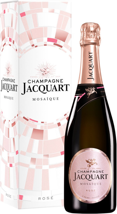 Жакарт Розе Мозаик Шампань в подарочной упаковке фото