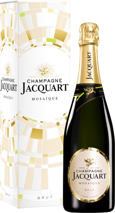 Жакарт Брют Мозаик Шампань в подарочной упаковке фото
