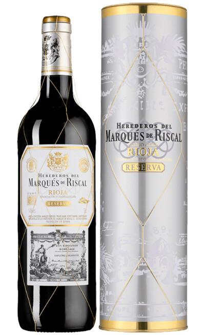 Эредрос дель Маркес де Рискаль Ресерва, 2020 в подарочной упаковке (туба) фото Эредрос дель Маркес де Рискаль Ресерва, 2020 в подарочной упаковке (туба) фото