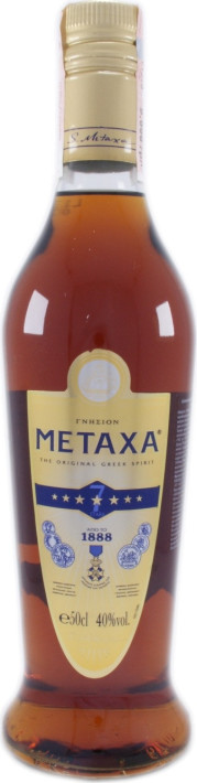 Спиртной напиток Метакса 7* 0,5л.  фото