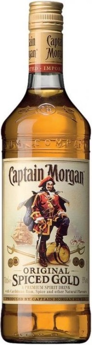 Капитан Морган Пряный Золотой фото