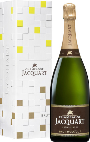 Шампань Жакарт Брют Мозаик в подарочной упаковке